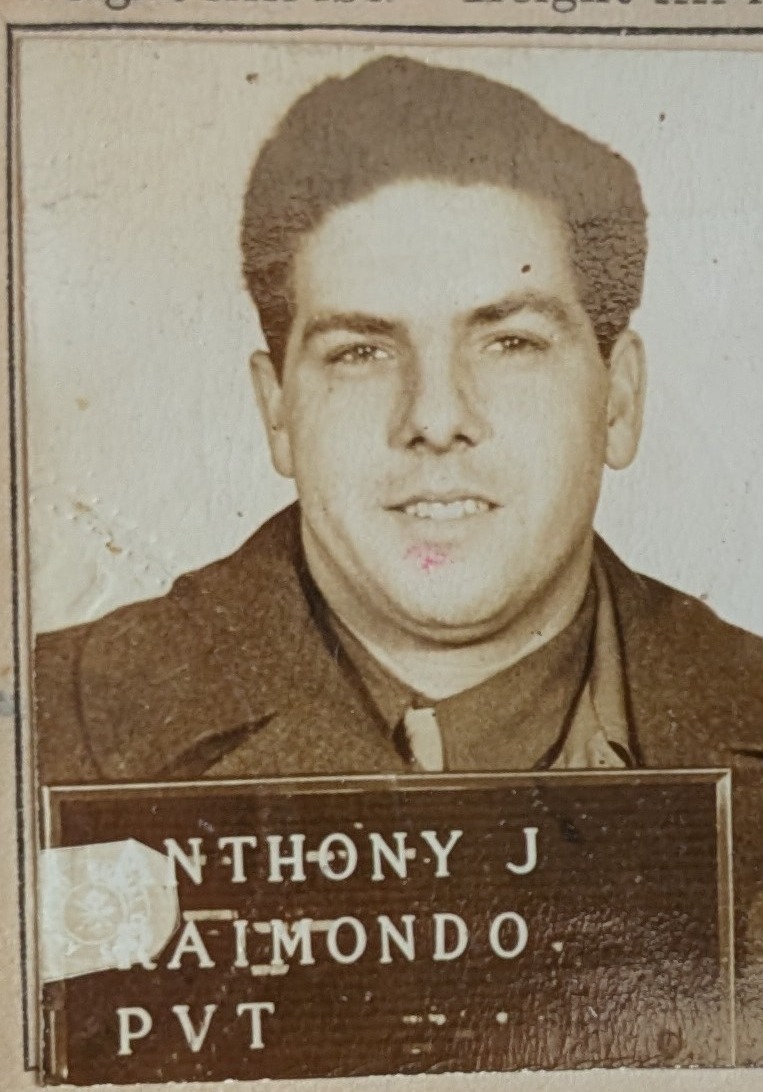 Portrait of Anthony J. Raimondo in uniform